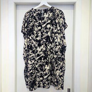 H by Halston Black Floral Dress – Size M
